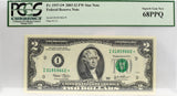 2003 $2 Federal Reserve Star Note FR1937-I* CU68 PPQ PCGS