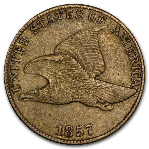 1857 Flying Eagle Cent (XF) - Chattanooga Coin