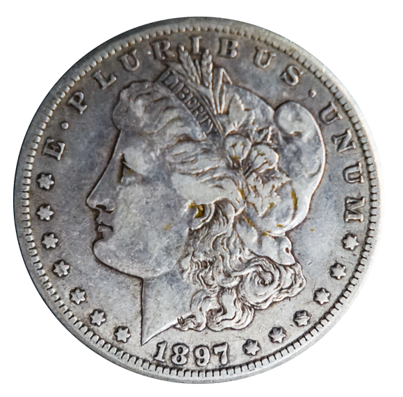 1897-S Morgan Dollar (VF35)