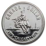 1975 Canada Silver Dollar - Calgary 100th Anniversary OGP