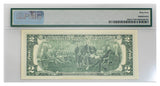 $2 1995 PMG graded Federal Reserve Star Note choice uncirculated 64 net- Philadelphia
