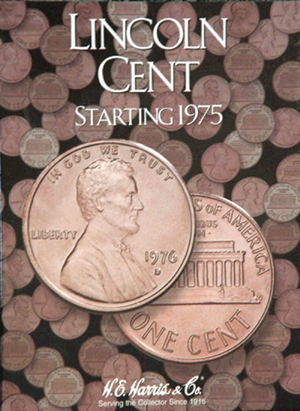 1975 Lincoln Cent Album (No Coins)