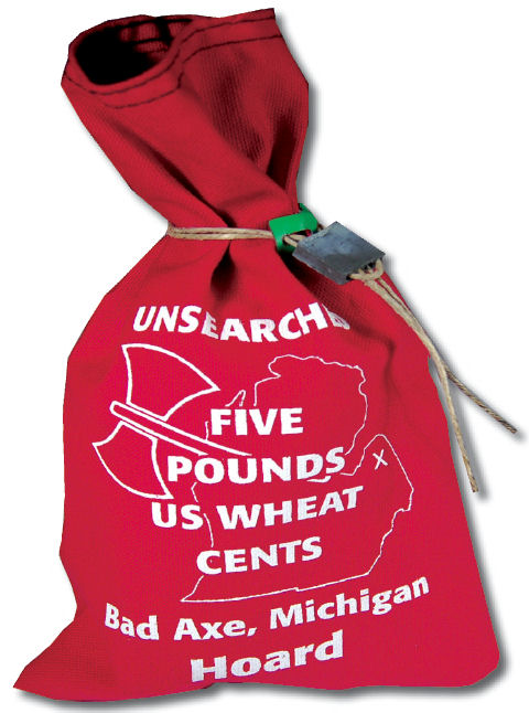 5 Pound Bag - 'Bad Axe Michigan' Wheat Pennies