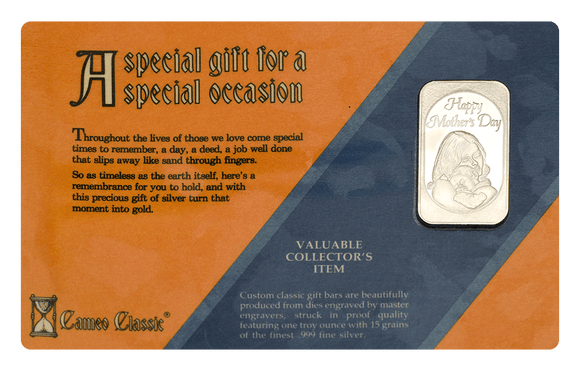 15 Grain Bar and Card—Happy Mother's Day - Chattanooga Coin