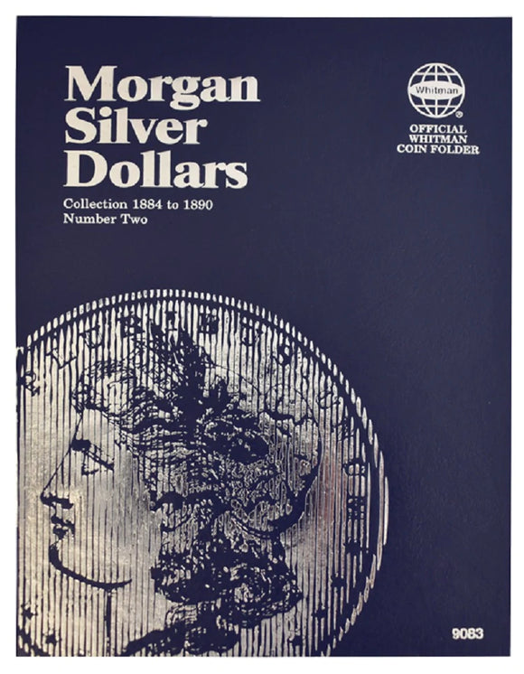 1884-1890 Morgan Dollar Whitman Album #9083 (No Coins)