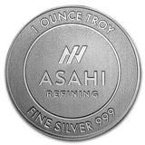 Asahi 1 Oz Silver Round