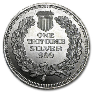 2017 Replica 1oz Indian Head Cent Silver Round