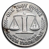 Miscellaneous 1 oz Silver Rounds - Varying Designs - Off Quality