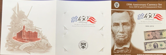 BEP 2009 150th Anniversary Currency Set