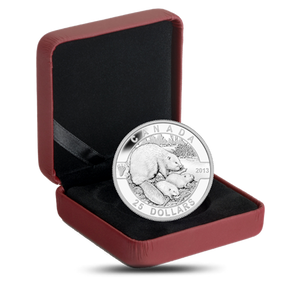 1 oz Fine Silver Coin - The Beaver (2013)