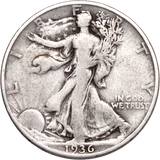 1936-D Walking Liberty Half Dollar - Fine