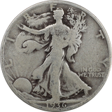 1936-S Walking Liberty Half Dollar - Good