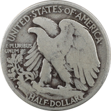 1936-S Walking Liberty Half Dollar - Good