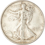 1937-D Walking Liberty Half Dollar - VF