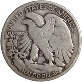 1937-S Walking Liberty Half Dollar - Good