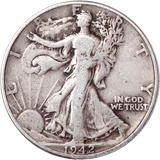 1942 Walking Liberty Half Dollar - VG