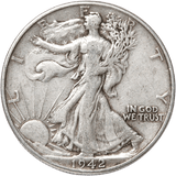 1942 Walking Liberty Half Dollar - Fine
