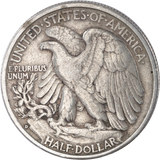 1942-D Walking Liberty Half Dollar - VF