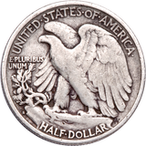 1942-S Walking Liberty Half Dollar - VG