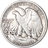 1942-S Walking Liberty Half Dollar - F/VF