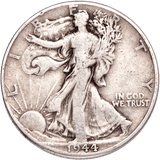1944 Walking Liberty Half Dollar - VG