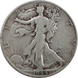 1944-S Walking Liberty Half Dollar - VG