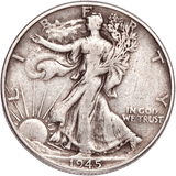 1945 Walking Liberty Half Dollar - Fine
