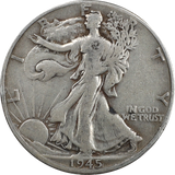 1945-D Walking Liberty Half Dollar - VG