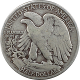 1945-D Walking Liberty Half Dollar - VG