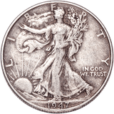 1947 Walking Liberty Half Dollar - VF