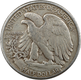1947-D Walking Liberty Half Dollar - VF