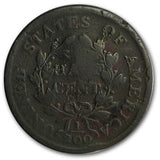 1804 Half Cent Crosslet 4 w/ Stems - VG