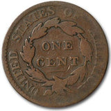 1817 13 star Coronet Large Cent - VG Details