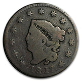 1817 Large Cent 13 Stars - Good