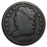 1828 Half Cent - 12 Stars - Good