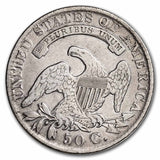 1830 Capped Bust Half Dollar Small 0 - VF Details