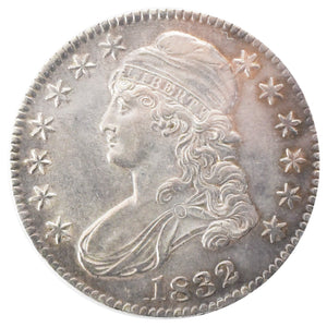 1832 Capped Bust Half Small Letters (AU)