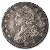 1834 Capped Bust Half Dollar (Sm. Date, Sm. Letters) - XF