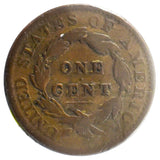 1834 Coronet Head Large Cent (G-VG)