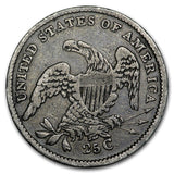 1835 Capped Bust Quarter - Fine