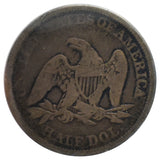 1843 Liberty Seated Half Dollar Details (AG)