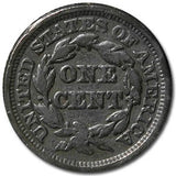 1848 Braided Hair Large Cent - VG Details
