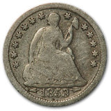 1853 Seated Liberty Half Dime W/ Arrows - VG