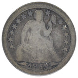 1853 Liberty Seated Dime ( VG)