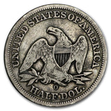 1855-O Liberty Seated Half Dollar w/ Arrows - VF