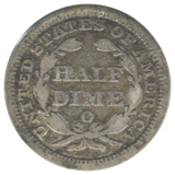 1857-O Liberty Seated Half Dime (Fine)