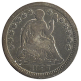 1857-O Liberty Seated Half Dime (VG)