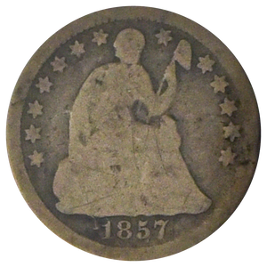 1857 Liberty Seated Half Dime (AG)