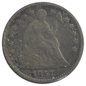 1857 Liberty Seated Half Dime (Fine)