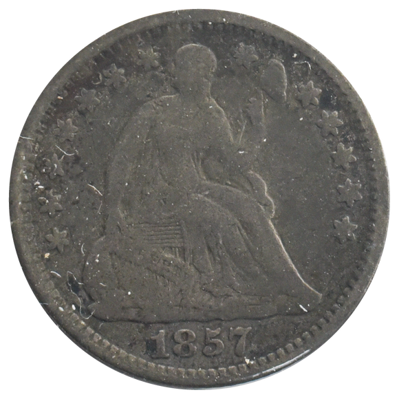 1857 Liberty Seated Half Dime (Fine)